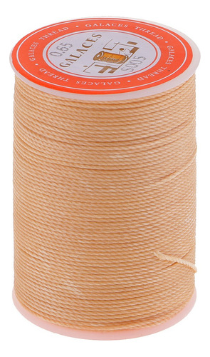 A A 5 Piezas 0.65mm Hilo De Cordón De Cuero Hilos Encerados