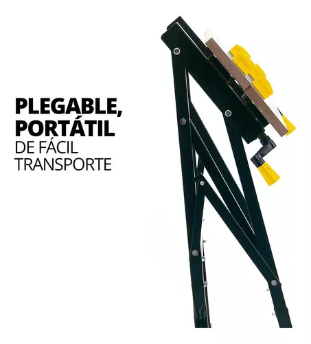 Banco Trabajo Mesa Plegable Carpintero 100 Kg. Prensa Barovo - $ 75.169