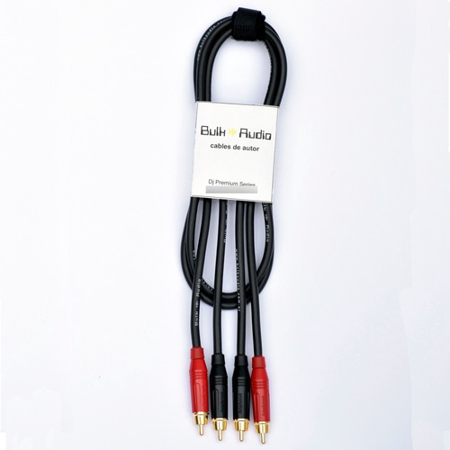 Cable Audio Rca-rca St Hi-fi Hi-end Bulkaudio Amphenol 1mt