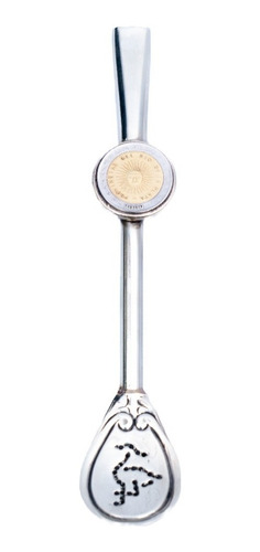 Imagen 1 de 7 de Bombilla Moneda Patacón