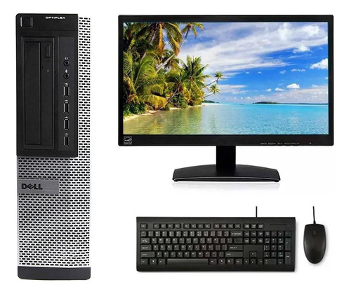 Cpu Dell 790 Core I3 2º 4gb 500gb Monitor 20 