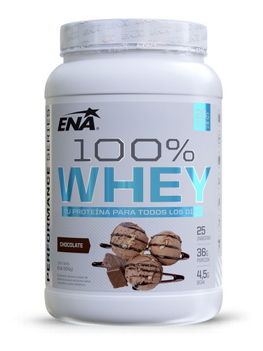 100% Whey 2 Lb - Whey Protein Proteina Ena