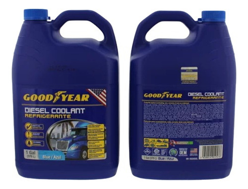 Coolant Refrigerante Goodyear Diesel 1gl