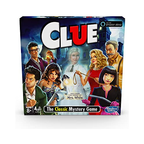 Hasbro Gaming Hasbro Clue Game; Incude El Fantasma De 36gkf