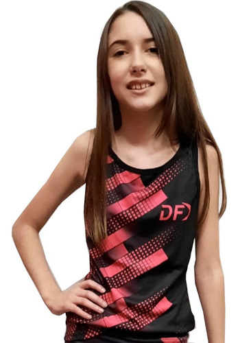 Remera Nena Niña Nenas Padel Tenis Deportiva Df O F E R T A