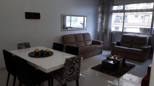 Imagem 2 de 21 de Apartamento Com 2 Dormitórios À Venda, 89 M² Por R$ 550.000,00 - Boqueirão - Santos/sp - Ap2356