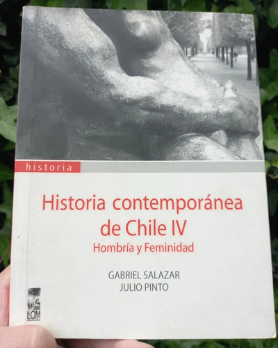 Ensayo Hombría Y Feminidad En La Historia De Chile, Salazar 