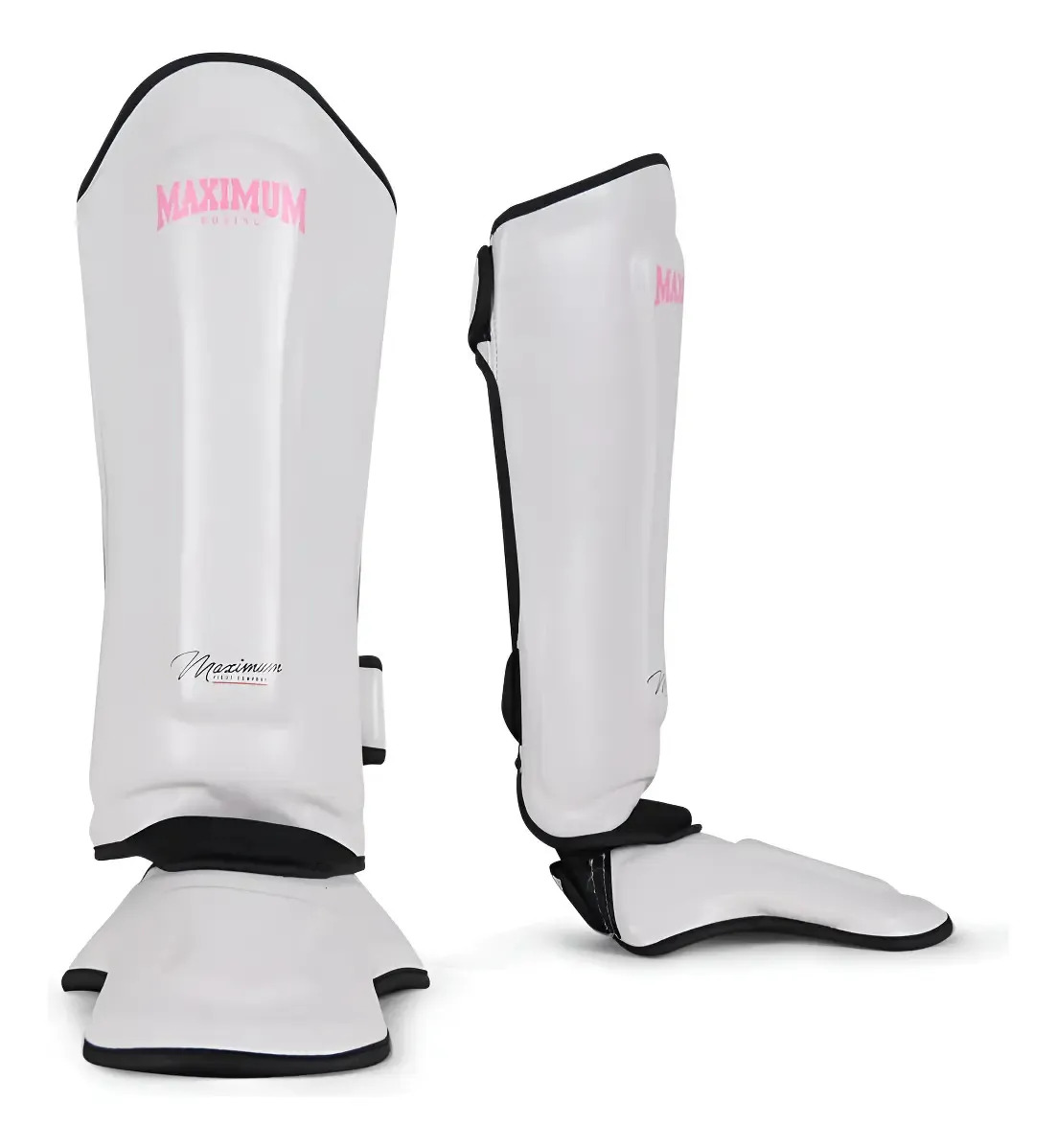 Caneleira Muay Thai E Kickboxing Classic - Maximum Cor White/pink (branco Rosa) Tamanho M