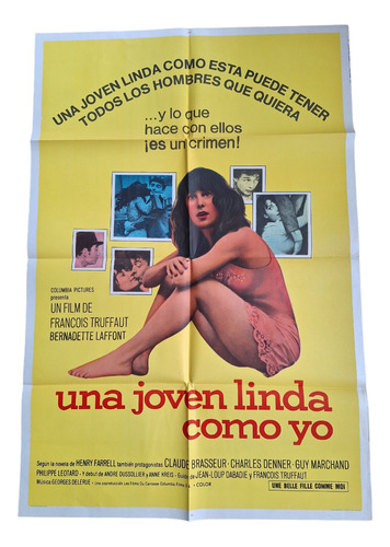 Poster Afiche Cine Original Una Joven Linda Como Yo *