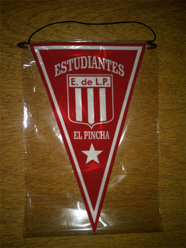 Banderin Paño 37cm Estudiantes De La Plata Modelo 24