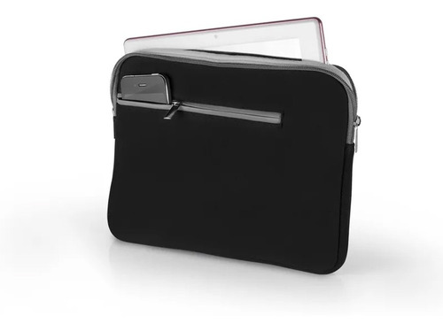 Case Para Notebook 15,6  Neoprene Preto E Cinza - Multilaser