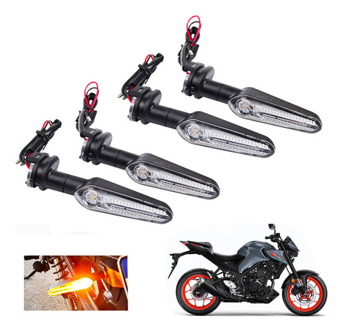 Kit 4 Intermitentes Led For Yamaha Mt-25 Mt25 Mt-15 Mt15
