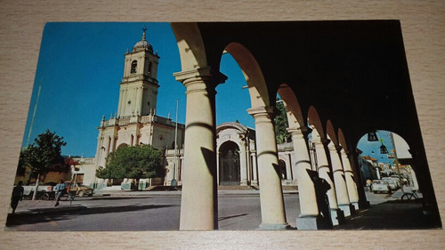 Antigua Postal San Salvador De Jujuy Recova Y Catedral