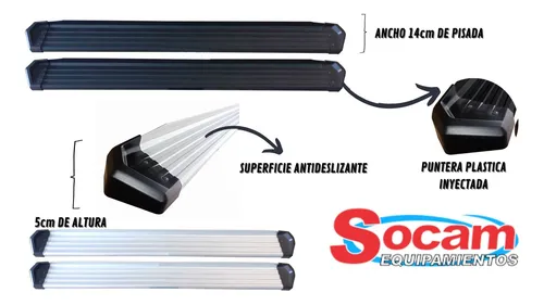 Estribos Aluminio Nissan Np300 16+ (cd) + Envío Gratis