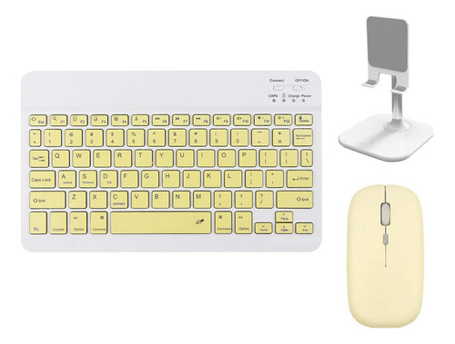 Kit De Teclado Bluetooth Ratón, Soporte Para Teléfono/tablet