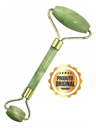 Rolo Rolinho Massageador Facial Pedra Jade Antirugas Roller