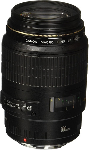 Imagen 1 de 2 de Lente Macro Canon Original 100mm Ef 1:2.8 Usm Ultrasonico