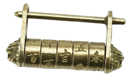 Cadeados De Bloqueio De Senha Da China Antigos Fechaduras