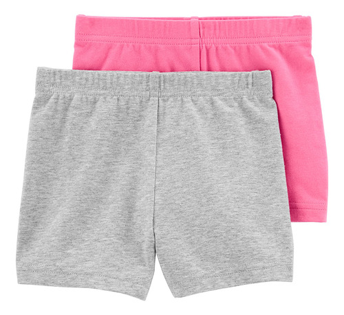 Carter´s Pack 2 Shorts Lisos 2o662110