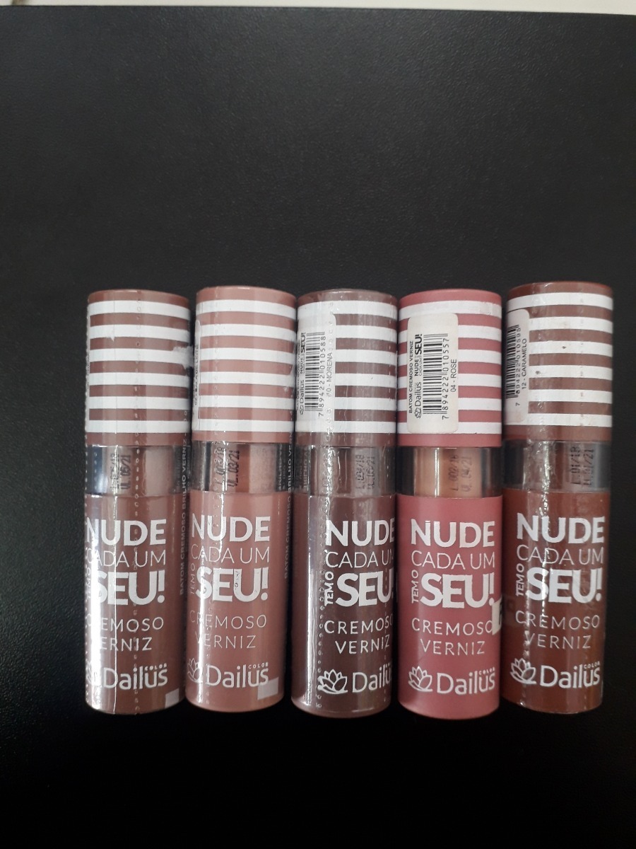 Batom Nude Dailus Unidades Rose Crema Morena Caramelo B L Mercado