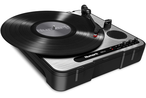 Tornamesa Numark Pt01usb Tocadiscos Portatil De Banda Usb
