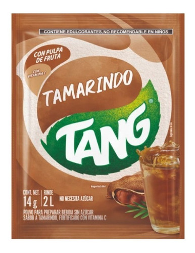 Bebida En Polvo Tang Sabor Tamarindo Sobre De 14g