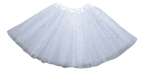 Minifalda De Tutú Para Mujer Con Lentejuelas Y Estrellas Ado