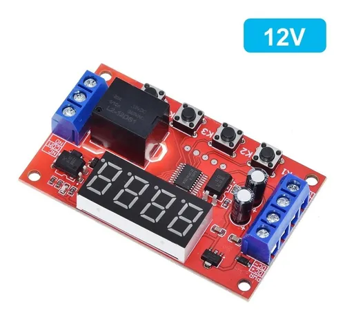Temporizador Ajustable 999 Minutos N76e003 12v 32 Modos