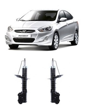 Par Amortiguadores Delanteros Hyundai Accent Rb 11/18