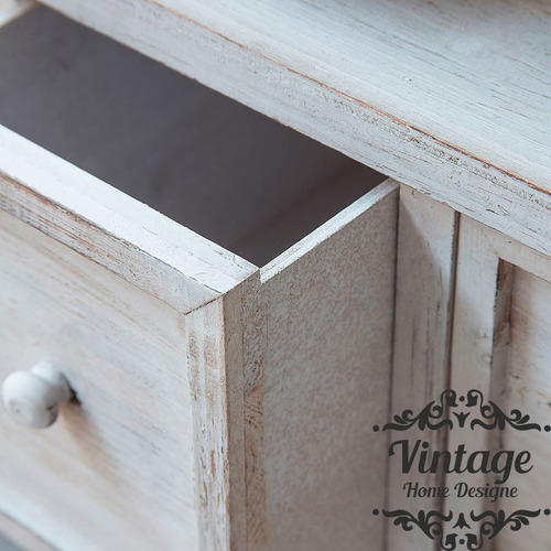 Imagen 5 de 6 de Cómoda Cajonera Vintage 12 Cajones Madera