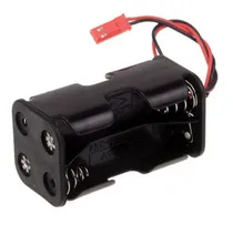 Comprar  Suporte Para 4 Baterias Pilhas Aa Com Conector Jst 1 Uni 