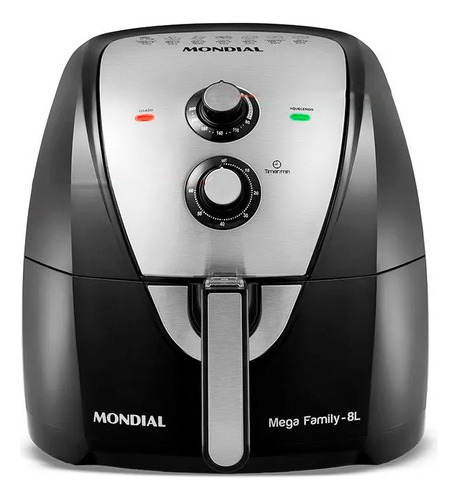 Fritadeira Mondial Air Fryer 8l Afn-80-bi 1900w 110v -outlet