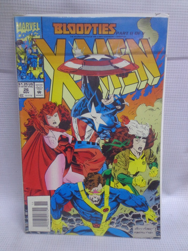 X-men 26 Bloodties (1993) Marvel Comic En Ingles