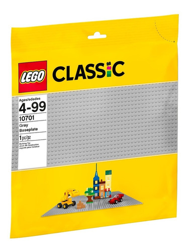 Imagen 1 de 2 de Lego® Classic Base Gris (10701)