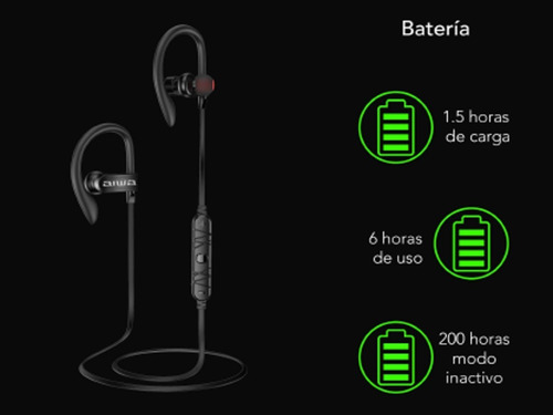 Auriculares Inalámbricos Bluetooth Aiwa Awap6bt
