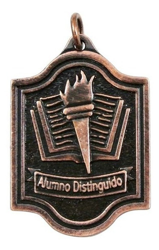 Medalla De Premiación De Alumno Distinguido Para Alumnos