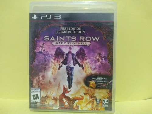 Saints Row Gat Out Of Hell Premier Edition Ps3 Nuevo Sellad.