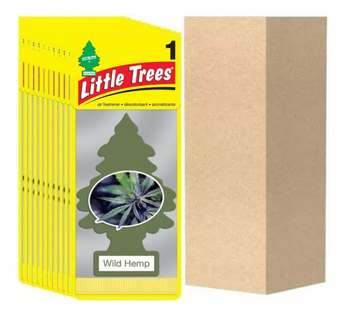 Aromatizante Colgante Para Auto Little Trees 12 Pzas