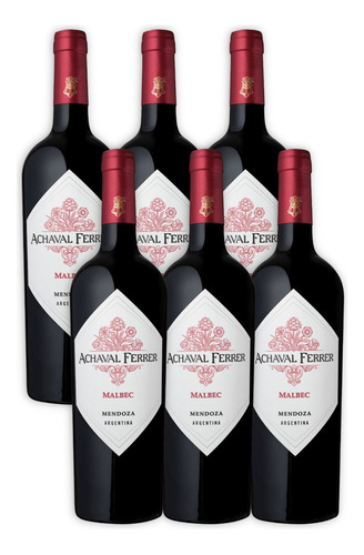 Vino Achaval Ferrer Mendoza Malbec X6u 750ml