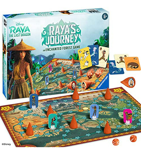 Juego De Mesa Raya's Journey: Bosque Encantado, 6+ Años