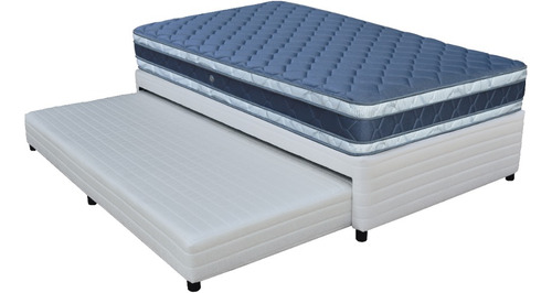 Marinera Dual Bed Jackard + Colchón Viggo Dual Force 80x190