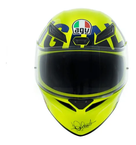 Casco agv verde fosforescente hotsell