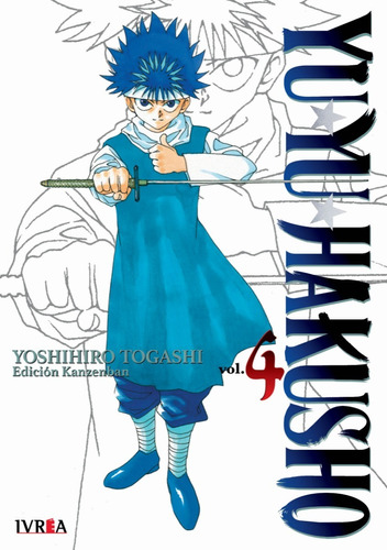 Manga Yu Yu Hakusho Edición Kanzenban Editorial Ivrea Dgl