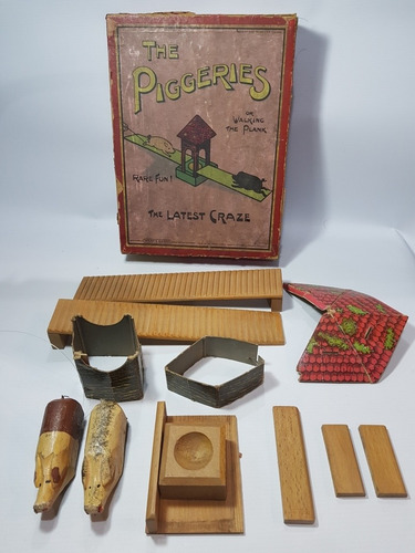 Imagen 3 de 10 de Antiguo Juego The Piggeries Inglés Caja Original Mag 56513