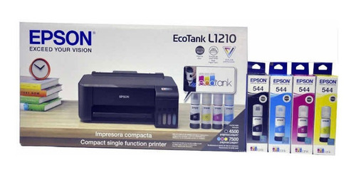 Impresora Ecotank A Color Epson L1210 Tinta Continua