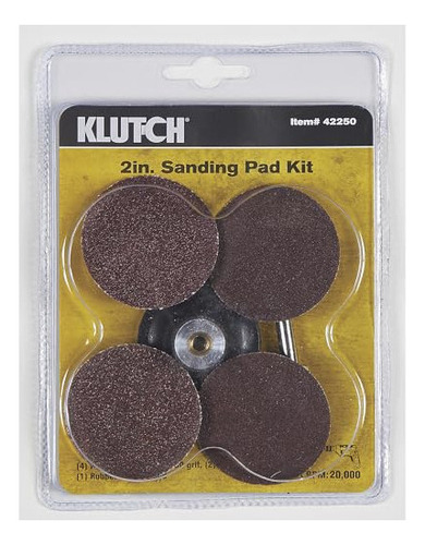 Klutch De 2 Pulgadas. Kit De Almohadillas De Arena De 4 Piez