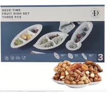 Comprar Set De 3 Platos Decorativos Para Bocaditos