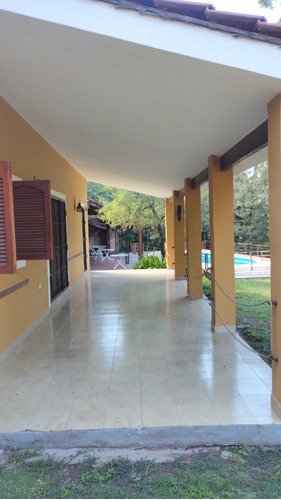 Anisacate - A La Venta 1.7 Hectárea - Con 100 Metros De Costa De Río - Casa 3 Dormitorios - Escritura - Sierras De Córdoba