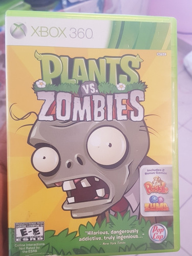 Plants Vs Zombies Para Xbox 360 Original 