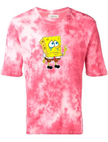 Playera Tie Dye Bob Esponja Llorando Cuotas sin inter s